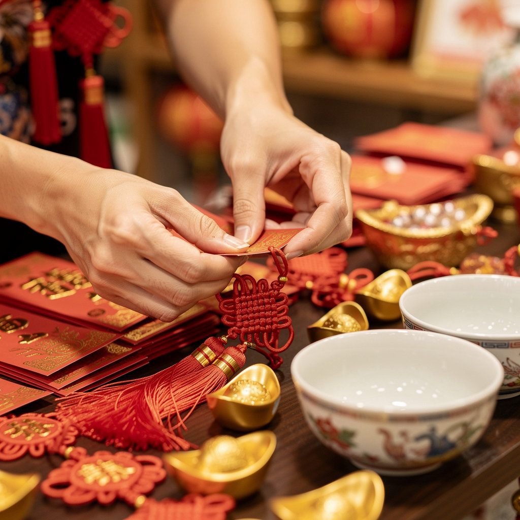 Fortune City Bargain Center in San Diego offers a wide selection of affordable Lunar New Year decorations and cultural items